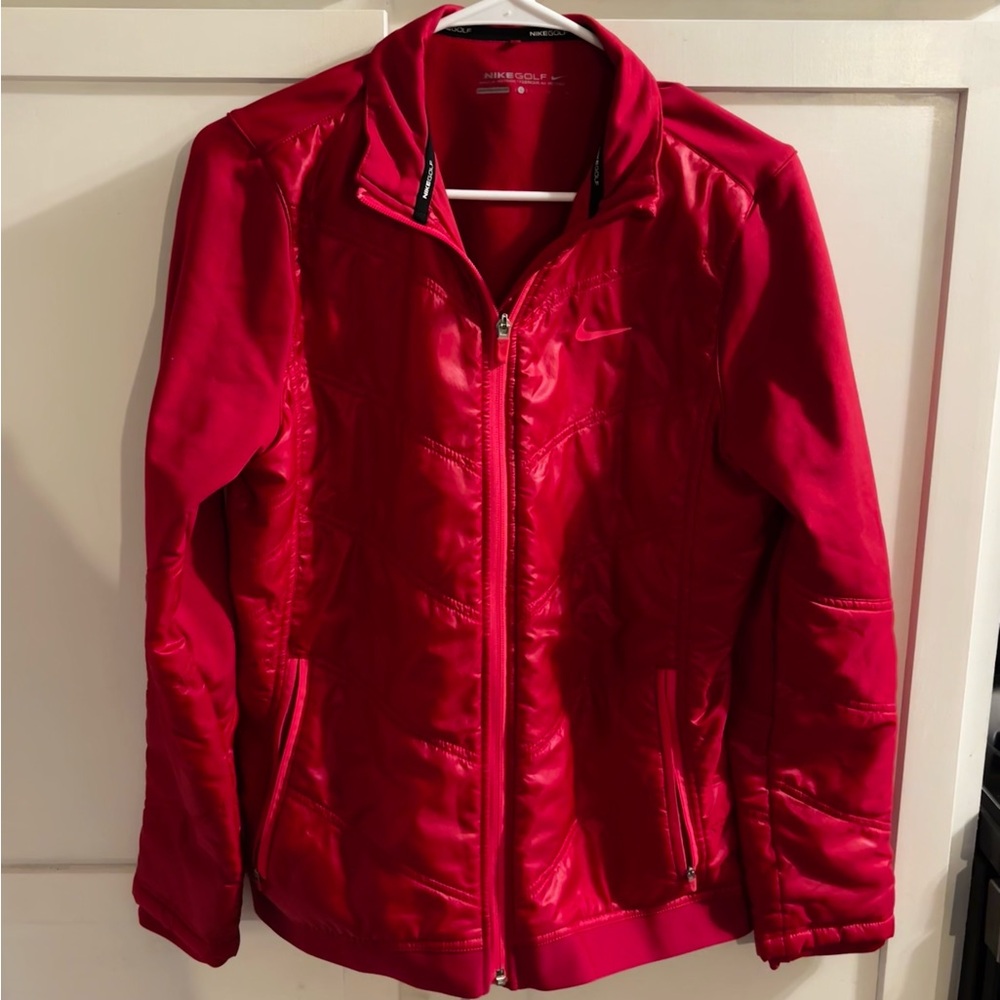 Nike Women's hot pink golf Jacket